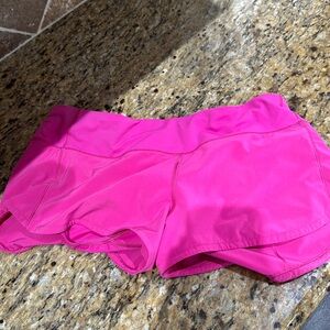 Pow Pink Lululemon Shorts